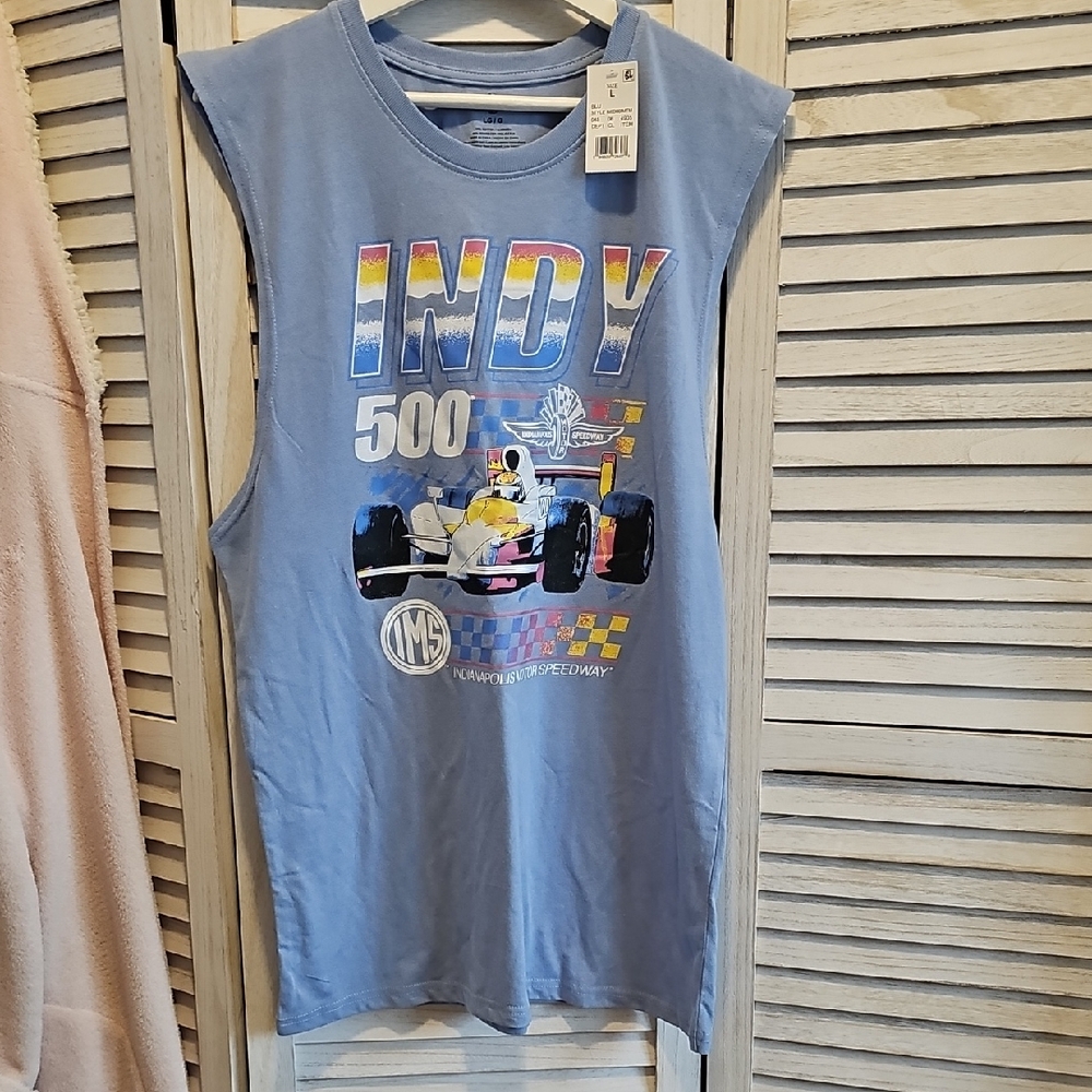 EPC  Indy 500 Blue Sleeveless Tee